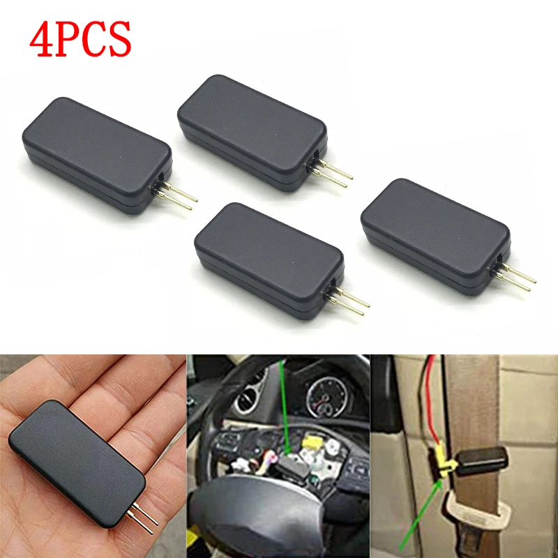 4PCS Car Air Bag Scan Diagnostic Tools Car SRS Airbag Simulator Emulator Resistor Universal Bypass Fault Finding Diagnostic Tool