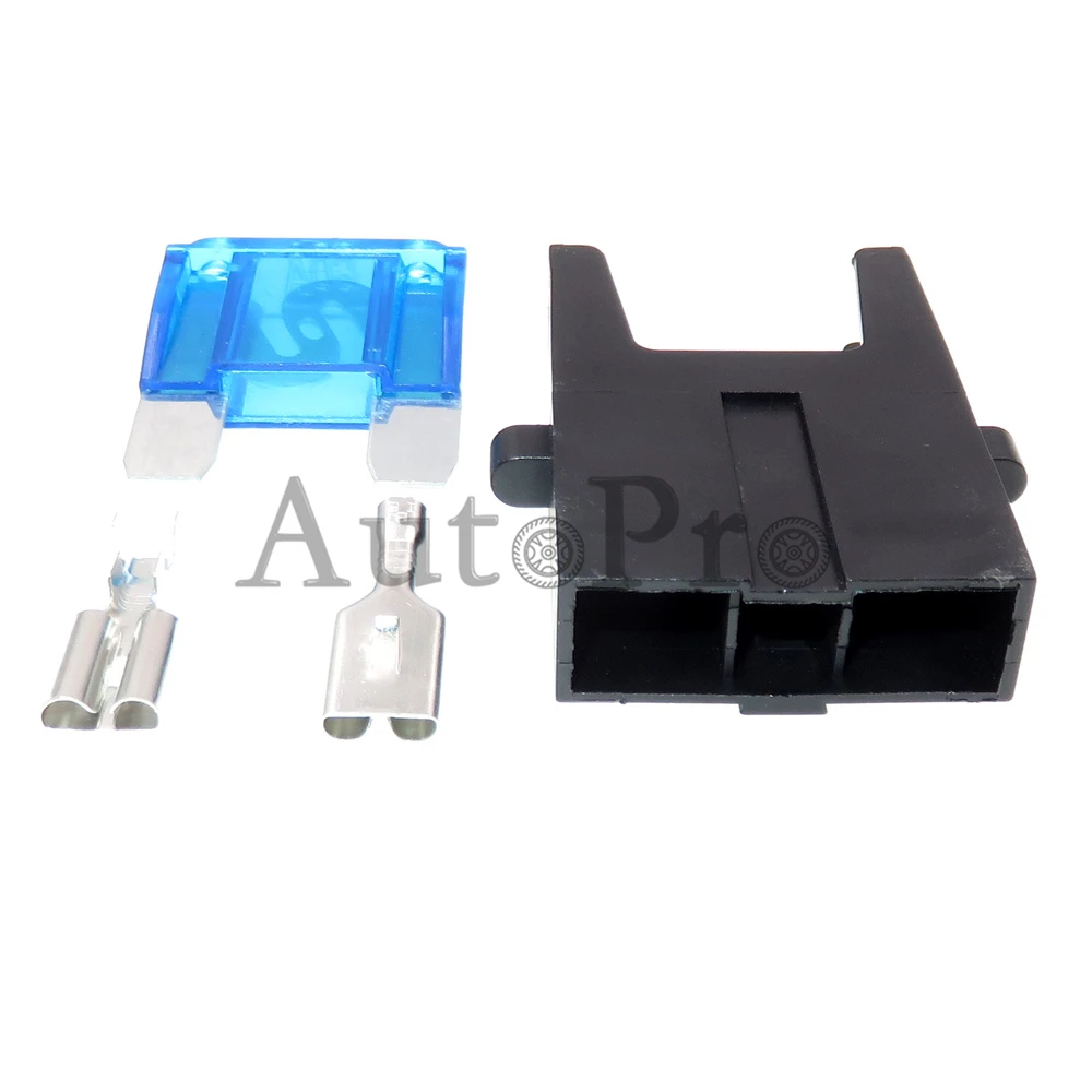 1 Set Car Electronics Installation Fuse Holders Automotive AC Assembly Blade Type Big Fuse Box with Terminal Auto Connector