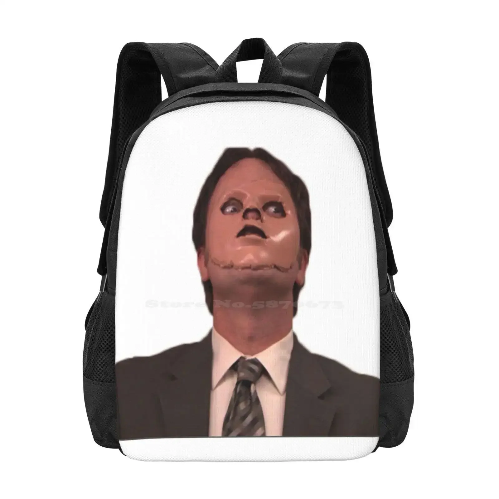 

Dwight The Office School Bag Big Capacity Backpack Laptop Dwight Schrute The Office Tumblr Tv Funny