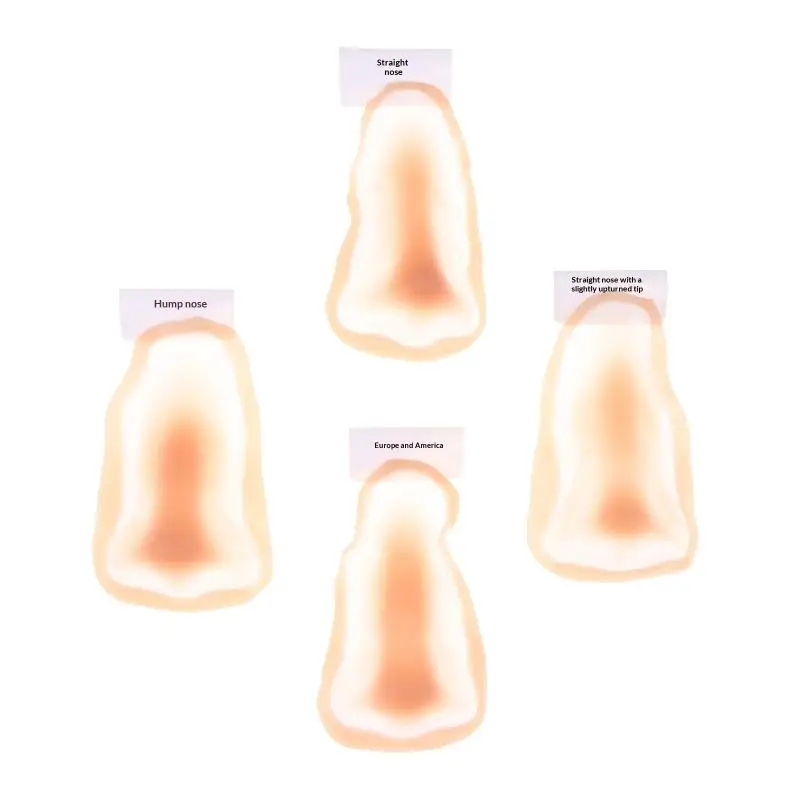 Silikon-Kunstnase Professionelles Make-up Spezialeffekte Hautfreundlich Natürlich Wiederverwendbare Kunstnase Cosplay Bühnen-Make-up Gesichtsprothese – Detail 9