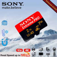 Sony Extreme pro Micro SD Card SDXC UHS-I A2 U3 V30 with Adapter for Camera DJI - 2TB/1TB/512GB/256GB/128GB Memory Card