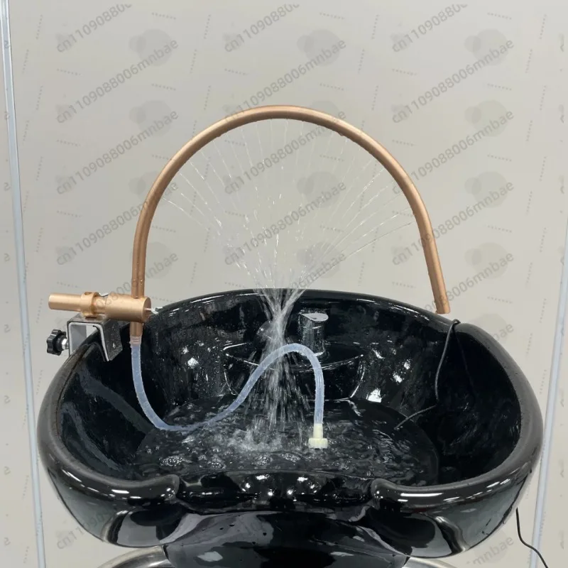 Barber Shop Head Spa Equipment Frame with Pump Water Circulation Head Therapy Device Set