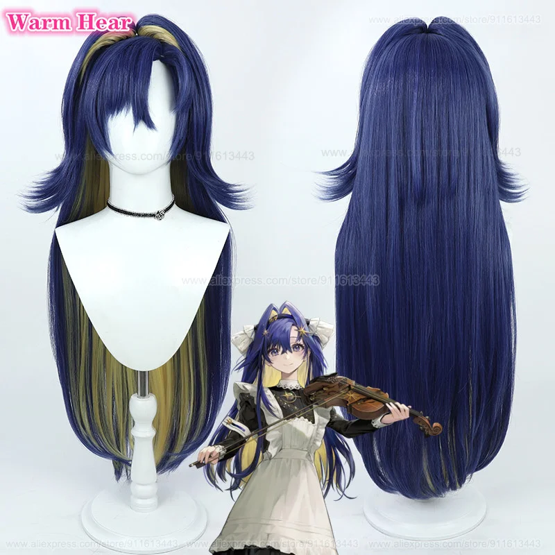 

High Quality Voyager Cosplay Wig Game Long 90cm Mixed Color Wig Cosplay Anime Wig Heat Resistant Synthetic New Wigs