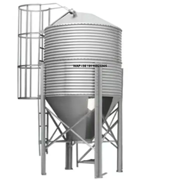 

Galvanized Sheet Material Pig Feed Silo Tower for Farm