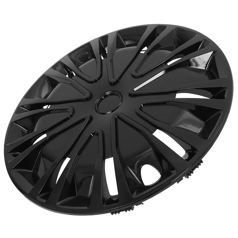 

Hubcap Decoration Automotive Wheel Caps Vehicle Hubcaps Covers Decorative 13 Inch for Car Universal Silver Black Rim