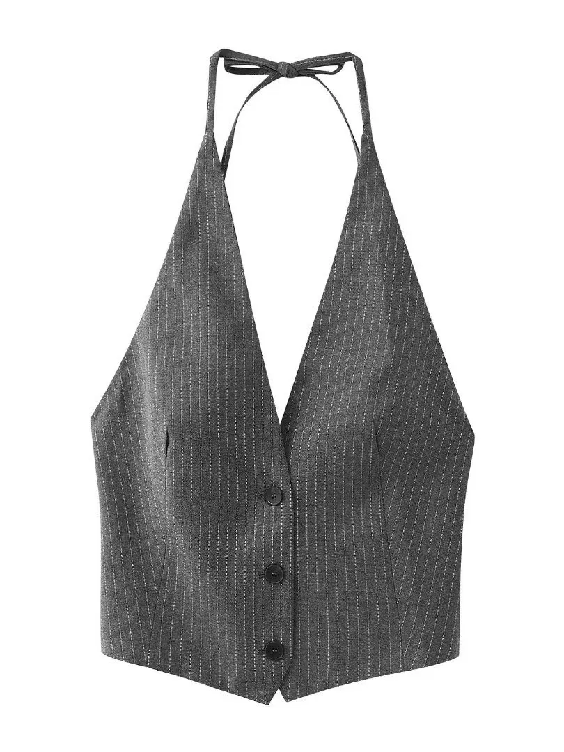 

Slim Fit V-Ne Bal Striped ter Top Women's Street Sle irt No Brand Polyester Svel ort Length Color