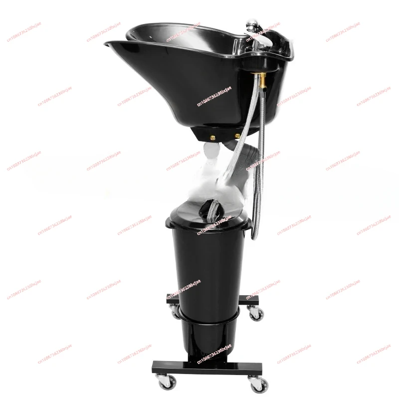 Hair Salon Mobile Vertical Shampoo Basin Chong Basin Patient Pregnant Women Elderly Barber Shop Sitting Shampoo Chair