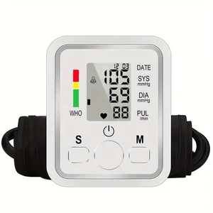 Automatic arm blood pressure monitor, BP sphigmomanometer, tonometer pressure gauge to measure blood pressure 8 Main Sales Pressure Meter - №8