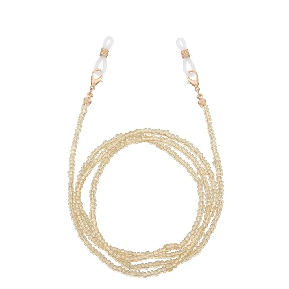 

Metal Chain Colorful Bead Glasses Chain Colorful Neck Strap String Sunglasses Chains Bohemia Style Hanging Neck Eyeglass Lanyard
