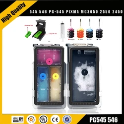 PG545 CL546 PG 545 Refillable Ink Cartridge Replacement for Canon 545 546 PG-545 Pixma MG3050 2550 2450 2550S 2950 MX495