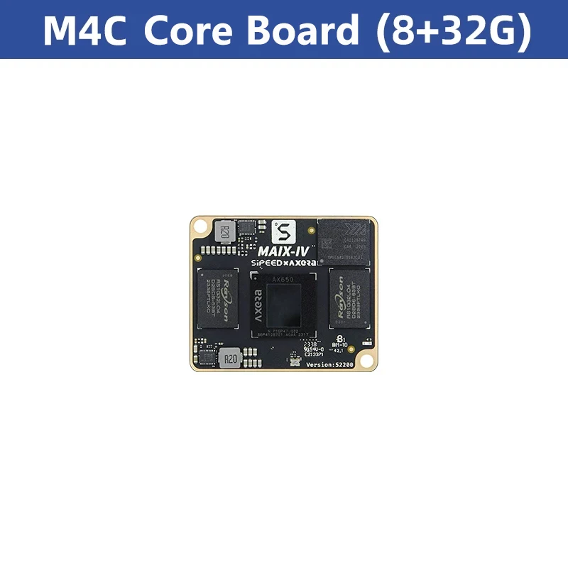 Sipeed Maix4-HAT / AX650C Core Board Optional Rapberry Pi 5 AI HAT Beat Hailo8 18T Multimodal LLM deepseek Accelerator Card