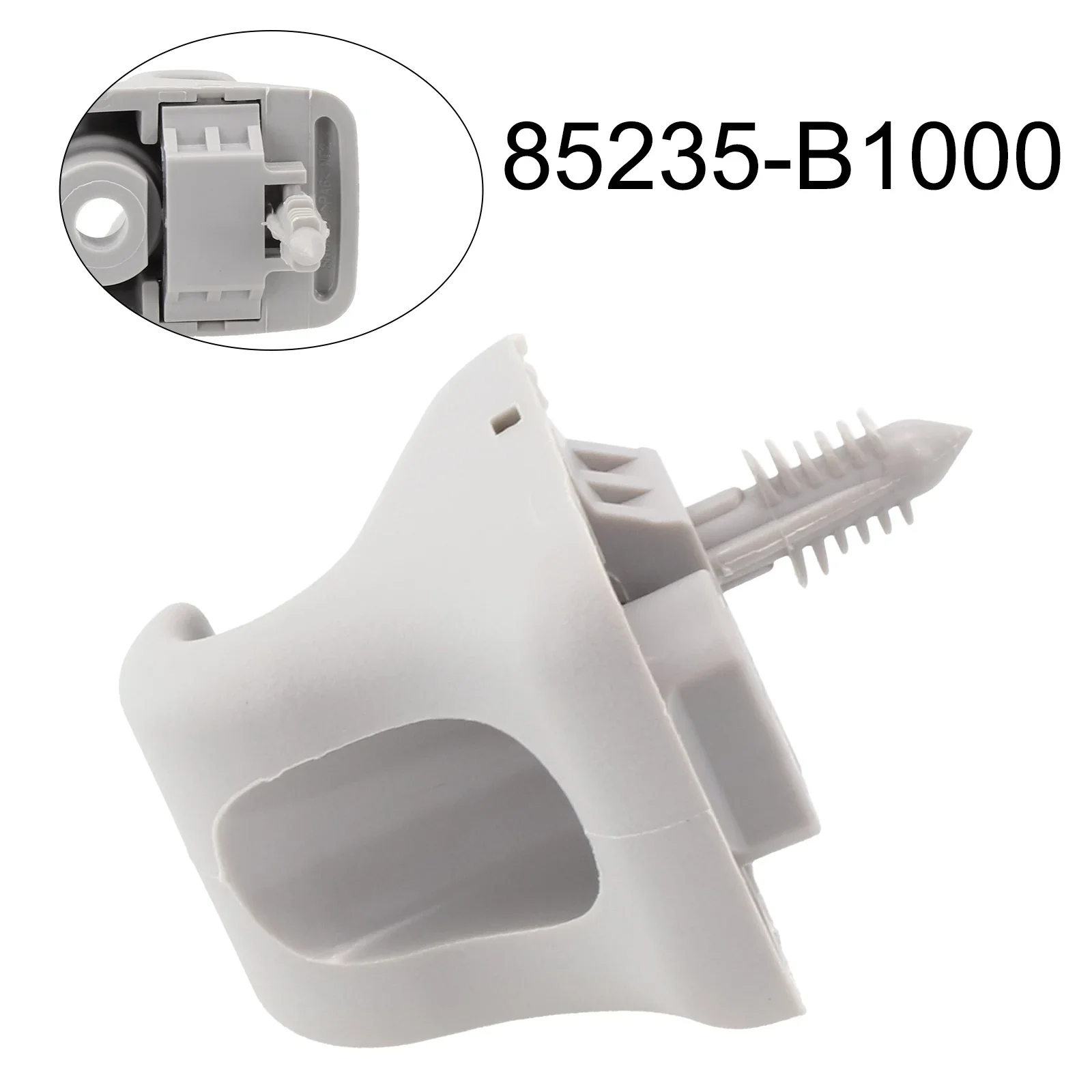 1Pc Car Sun Visor Retainer Moulding Clip Fastener Clip Holder Bracket For Hyundai Elantra Sonata Getz Ioniq 85235-B1000 Holders