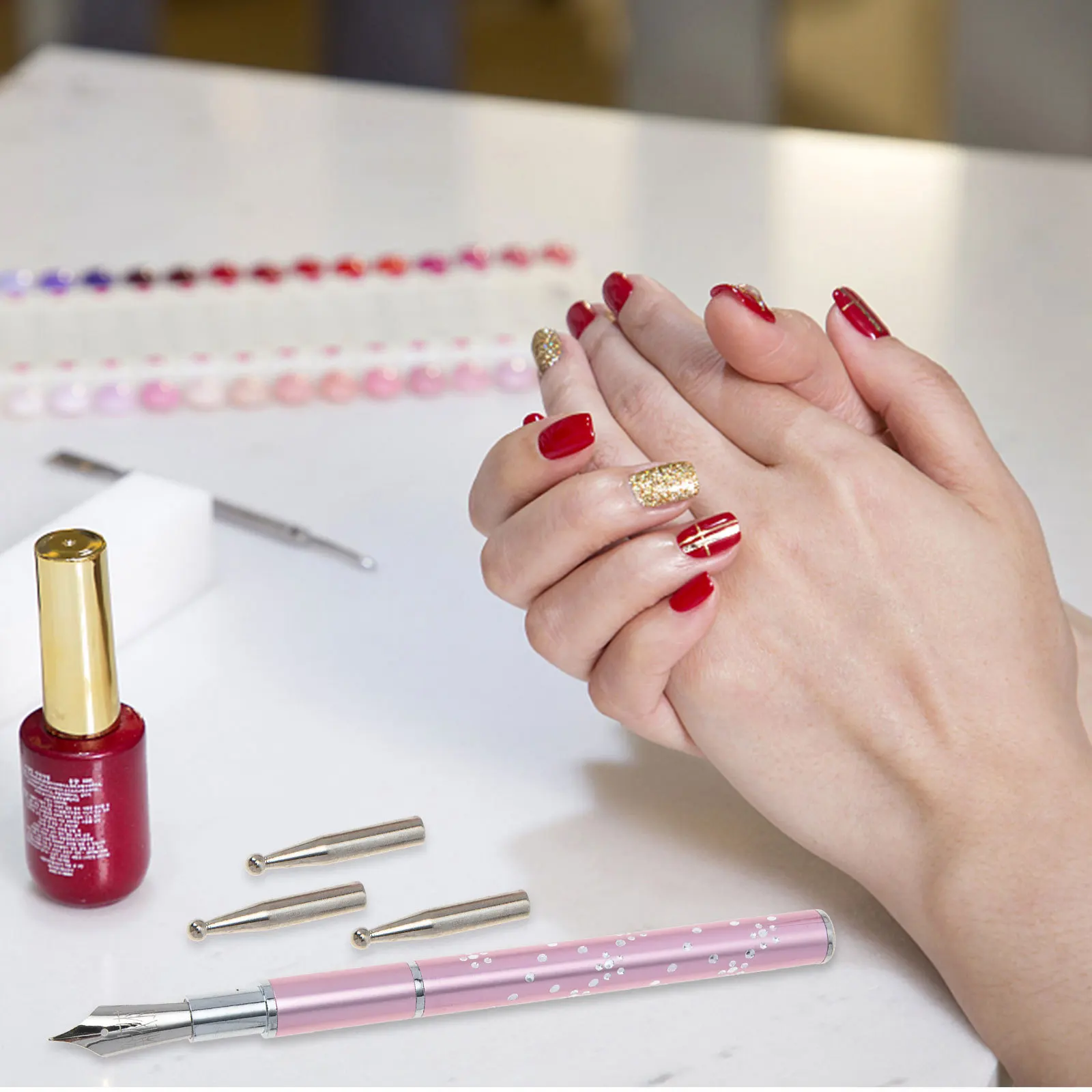 

1 set Dotting Tools Set Premium Accessories Manicure Tool For Painting Design Durable Nail Pens Nail Accessories