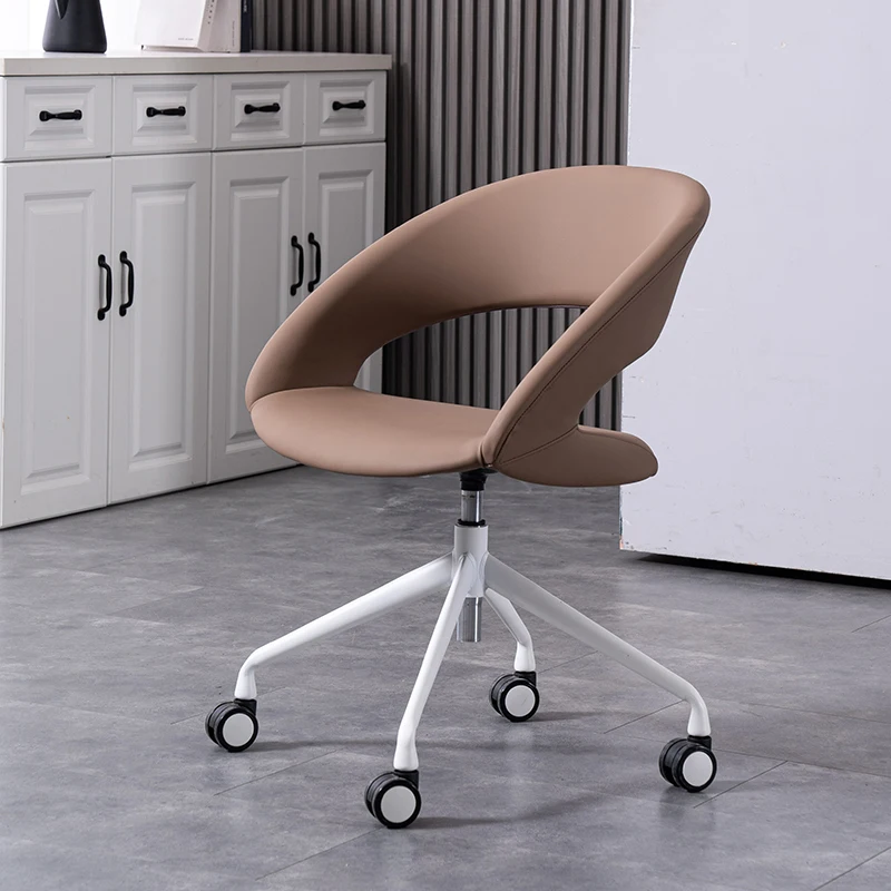 /Nordic Simple Chair Luxury Office Meeting Liftable Home Study Chair Computer Pulley Back Armrest Rotating Sandalye Furniture