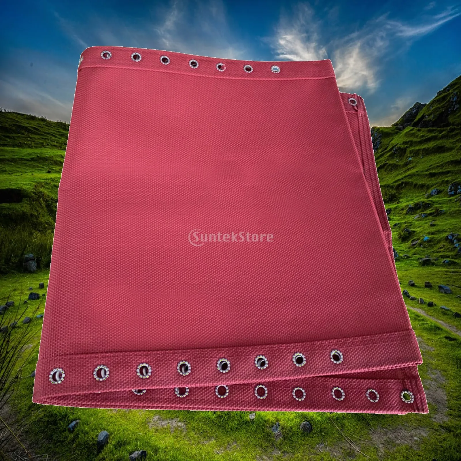 Mesh Recliner Cover Foldable Sling Chair Replacement Fabric for Backyard Lounge Adjustable Armrest