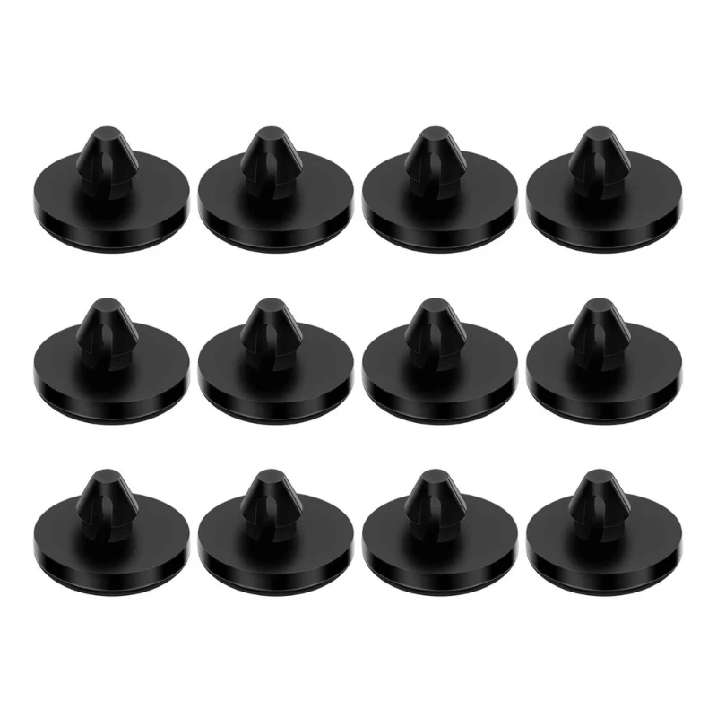 12pcs Car Cushion Brake Pedal Pad Stop Brake Light Switch Stopper Clutch Limiter Rubber 90541-06036 Accessories Automotive Parts