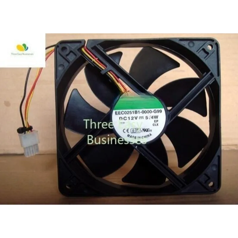 

0251B1-0000-G99 120*120*25 5.4W 12V 3 wire cabinet fan cooling fan