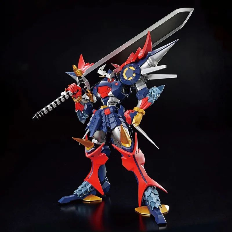 BANDAI Originele GUNDAM HG SUPER ROBOT WARS DYGENGUAR Anime Action Figure Model Assemblage Speelgoed Collectible Model Geschenken