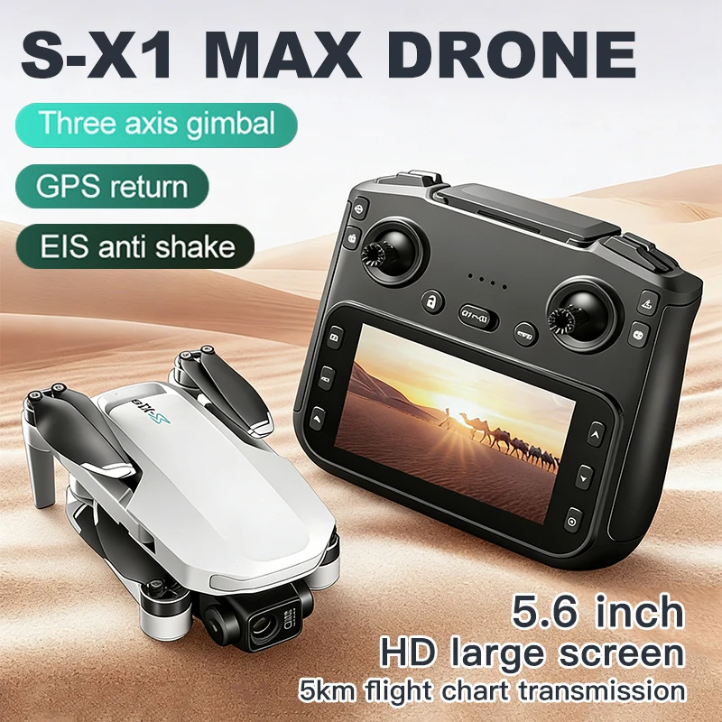 SUR S-x1 GPS Drone 8K HD Professional Camera Three-axis Gimbal WIFI UAV