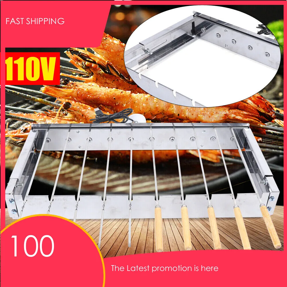 Elektro ofen rauchfrei automatisch rotierend Lamms pieß Kebab Grill Maschine Grill Grill Röster Hot Pot Herd Bratpfanne