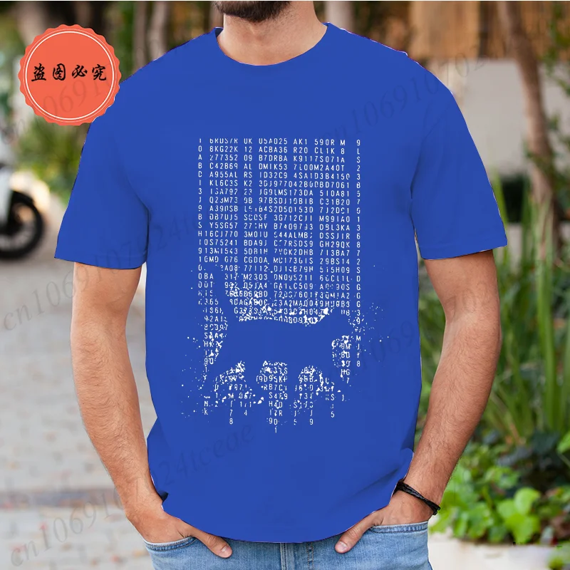 أزياء رجالي تي شيرت ملابس عادية كول IT القط طباعة الرجال التي شيرت فضفاض الصيف قمصان قصيرة الأكمام تي شيرت س الرقبة المهوس تي شيرت