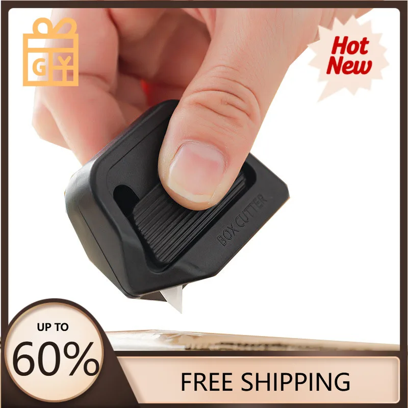 

General Portable Ceramic Parcel Opener Automatic Rebound Unpacking Tool Magnetic Package Openers Anti-stick Seal Package Breaker