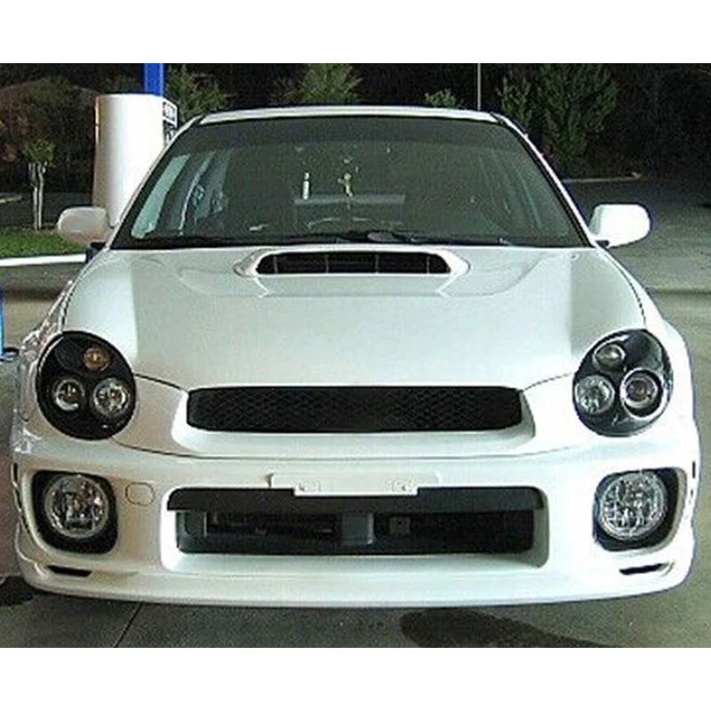 For Subaru Impreza WRX 2002 2003 Year  Racing Grille Grill Body Kit Accessories FRP Matte Black