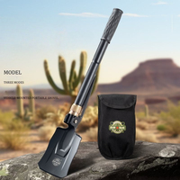 Multi-functional Folding Shovel Outdoor Camping Portable Fishing Shovel Pickaxe Household Gardening Shovel
