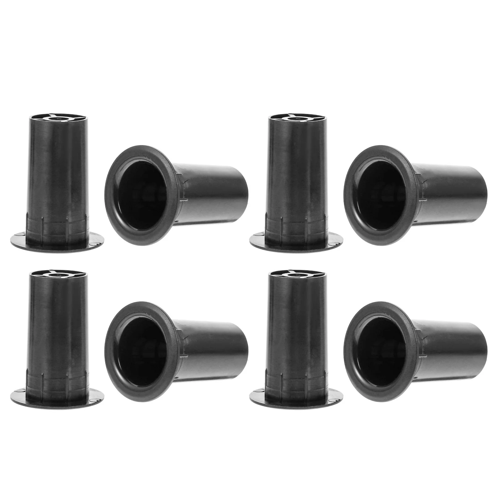 8pcs Speaker Pilot Hole Outlet Speaker Cabinet Port Tube ABS Speaker Parts Speaker Port Tube Subwoofer Port Tube