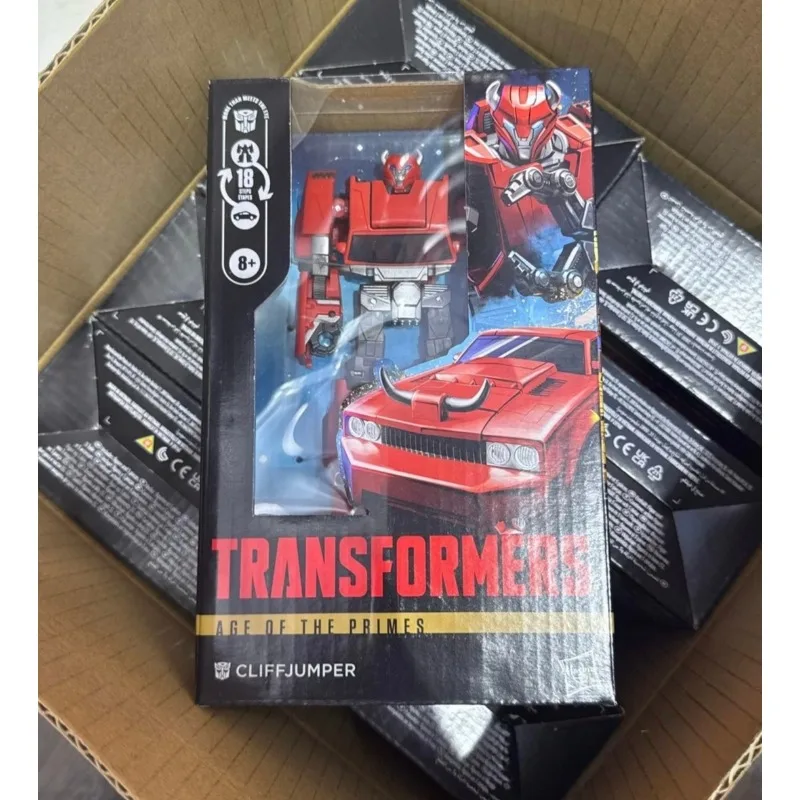 In stock Takara Tomy Transformers toys Age Of The Primes Cliffjumper Model Robot Collection Action Figures Toy Gifts Hobby