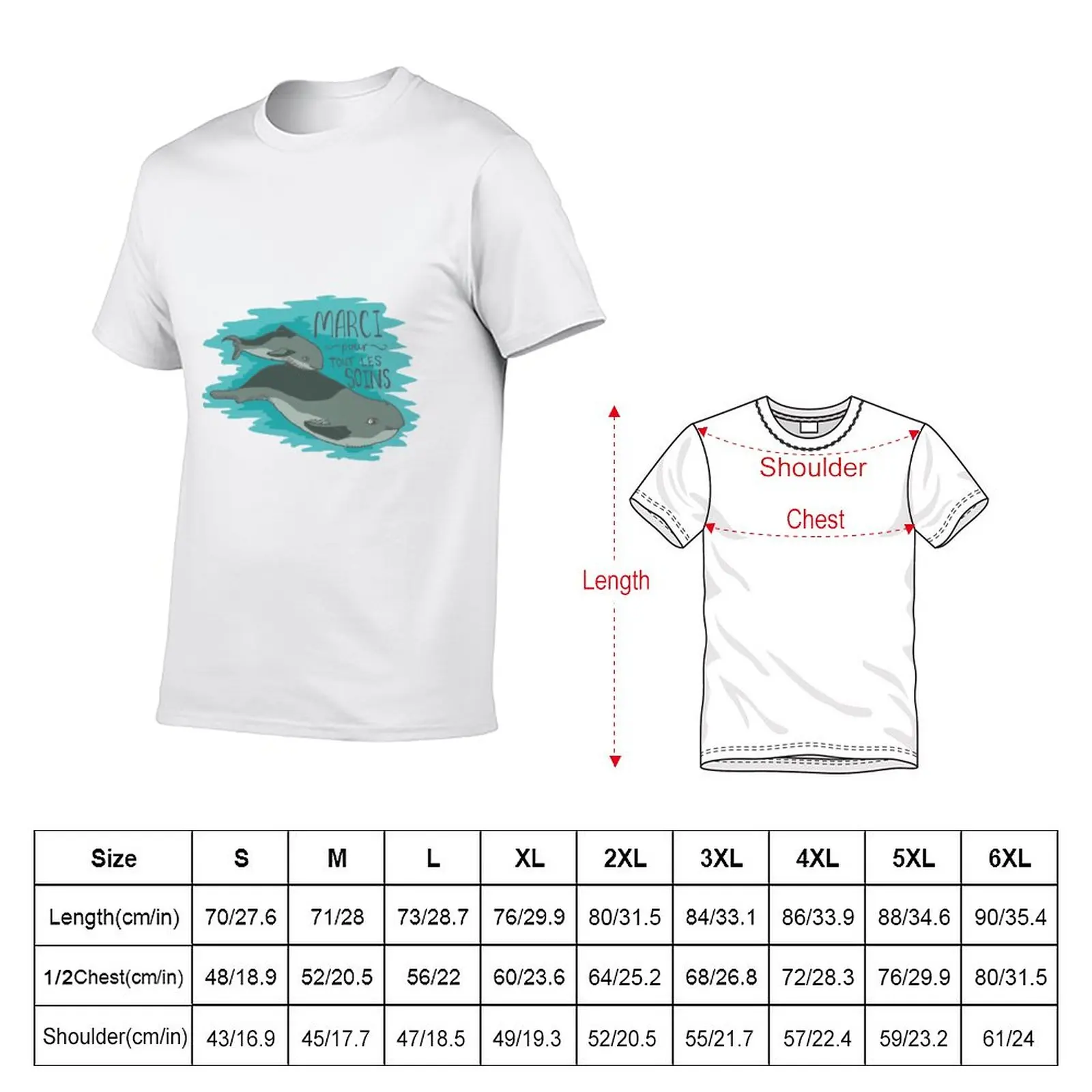 New Porpoise Care T-Shirt plus size t shirts oversized t shirt Oversized t-shirt cute clothes t shirts for men graphic