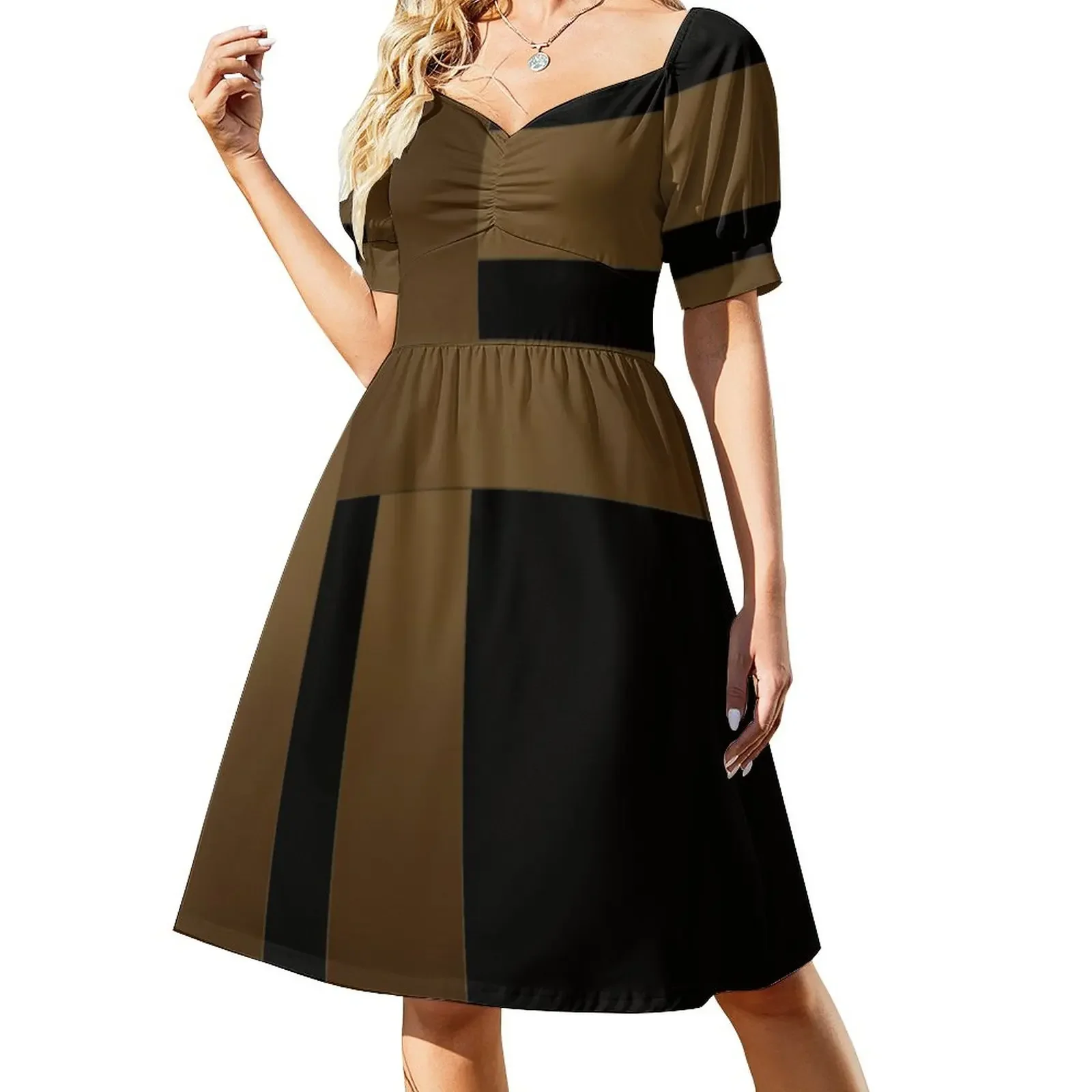 

A satin ribbon . Black background . Sleeveless Dress Woman clothes dress dresses bandage dress