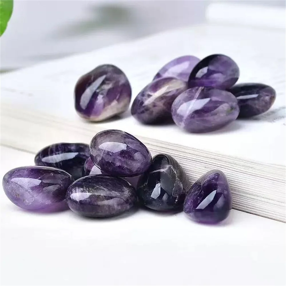 

Natural Dream Amethyst Crystal Stones Tumbled Bulk Gem Stone Healing Decoration Natural Stones and Minerals