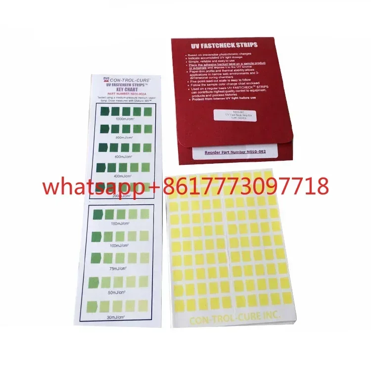 U-V test paper USA DESIGNUV test energy intensity test paper U-V intensity detection
