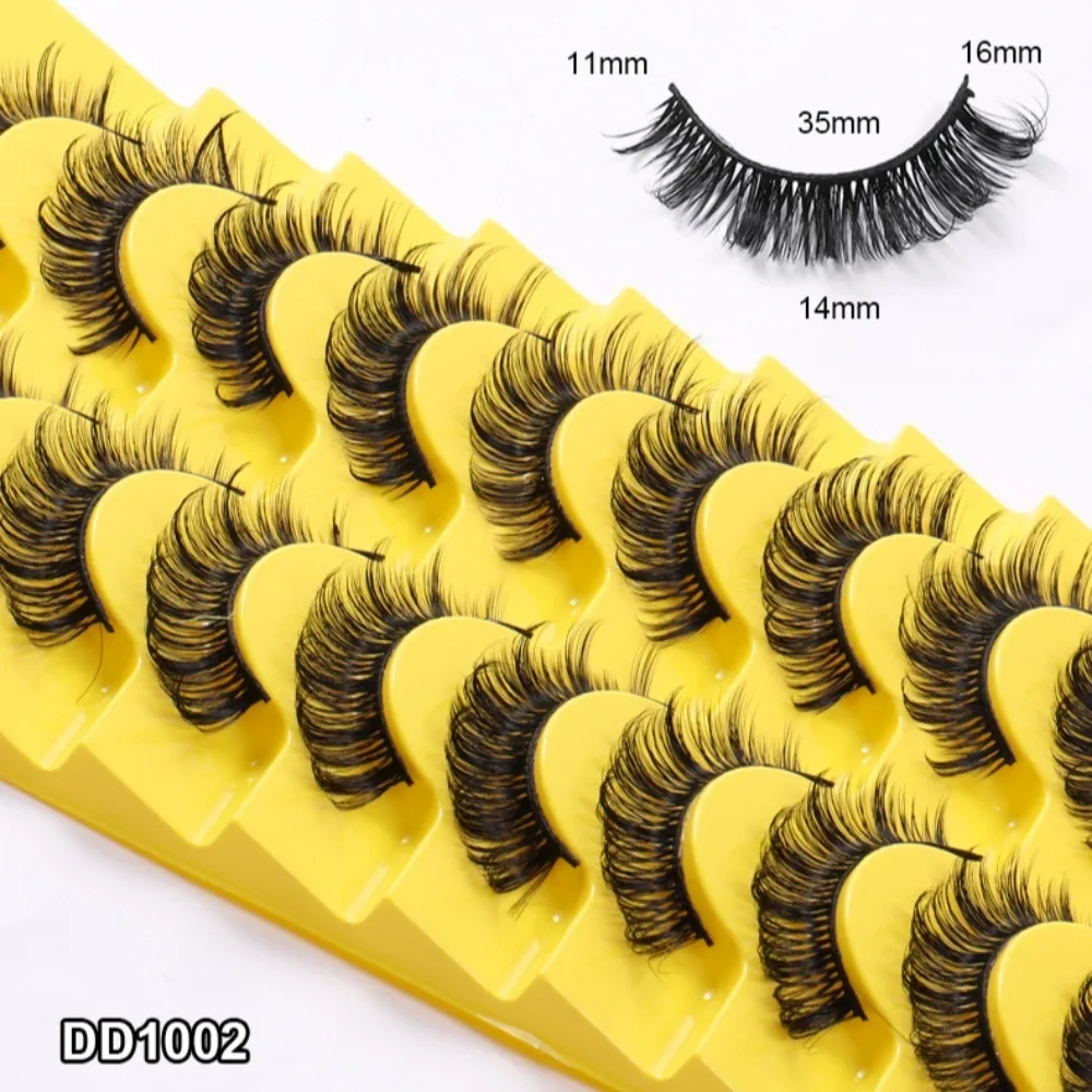 Soft Fluffy Fake Eyelash New Eyelashs Extension Natural Invisible Eyelashes DIY HandMade Mink Eyelashes Women