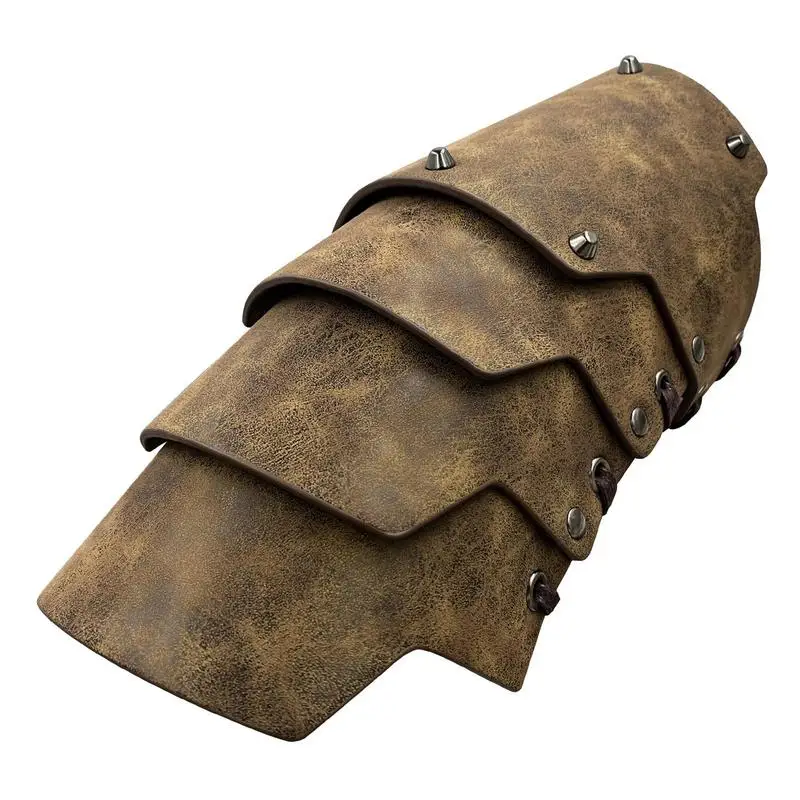 

Medieval Arm Bracers Cosplay Arm Bracers PU Leather Costume Bracer Viking Bracers Cosplay Arm Bracers For Historical