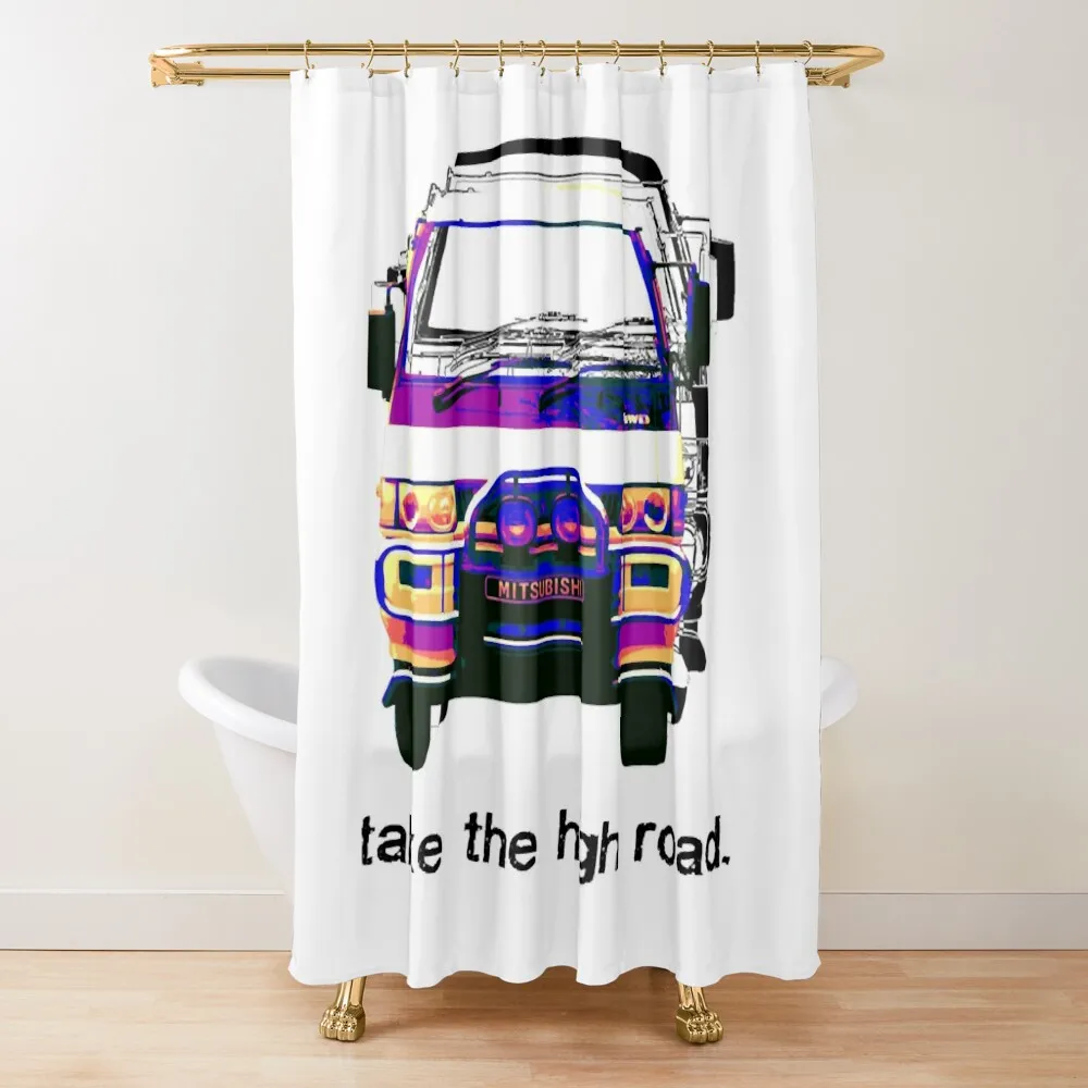 Mitsubishi Delica Delica on High Shower Curtain Bathroom For Shower Anime Bathroom Curtain