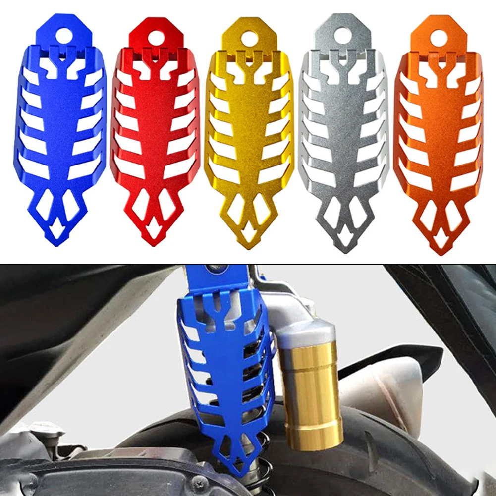 For Motorbike Shock Absorber Decorative Cover Motorcycle Shock Absorber Bike Maintenance Aluminum Alloy Material Easy To Use