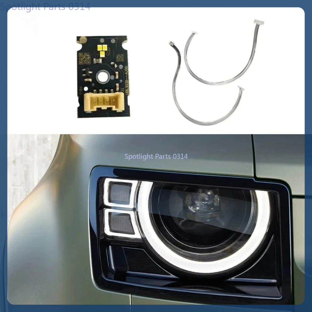 

For 2020 Land Rover Defender front Headlight Tub CML-G5M3 5120-1 UBL3036 White LED Boarde Daytime Running Light DRL module Chip