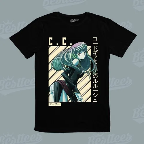 Kids/Men/Women Japanese Anime Code Geass C.C T-Shirt
