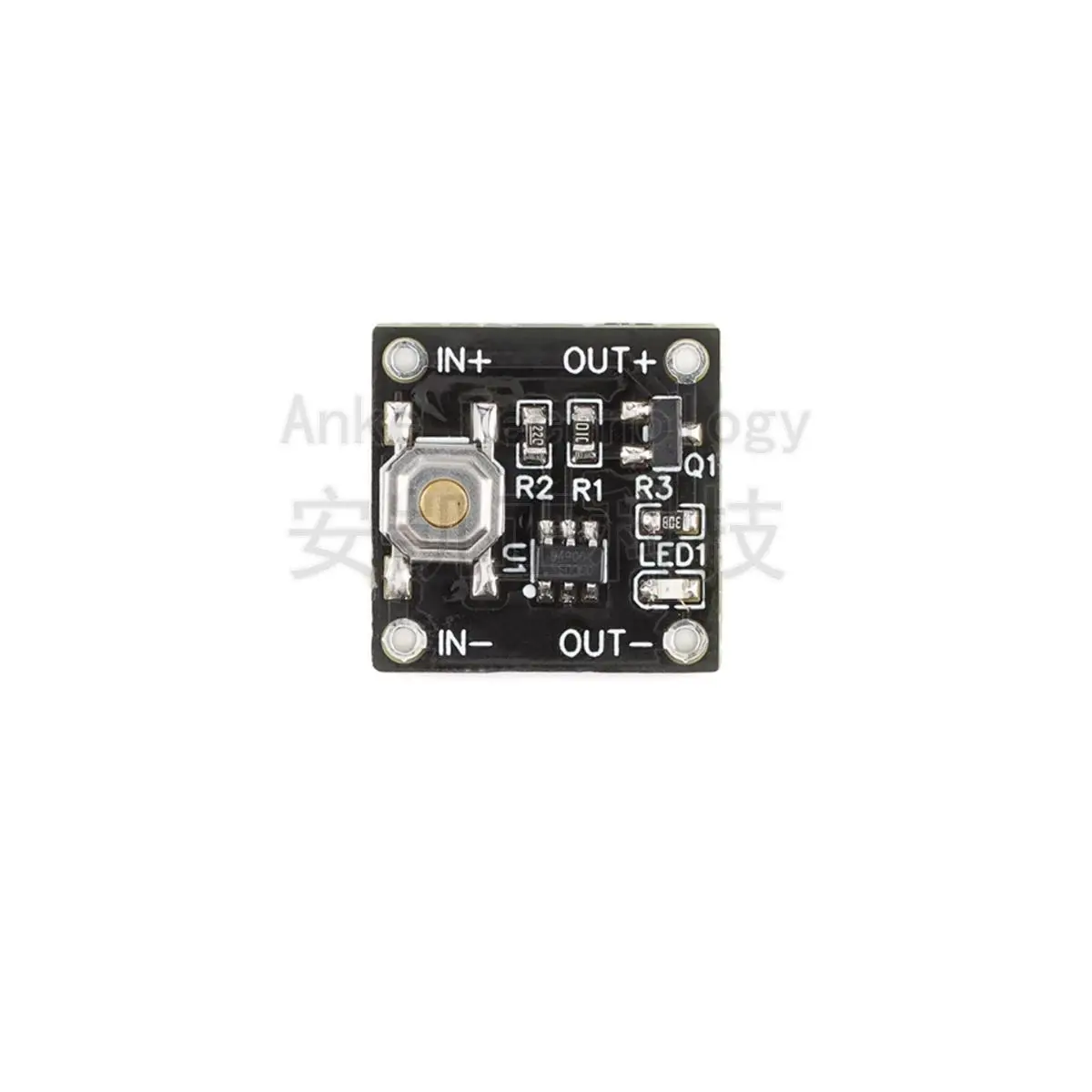 Original YR-1006 / Low-power micro single-key bistable switch module, continuous load 2A, one-key switch
