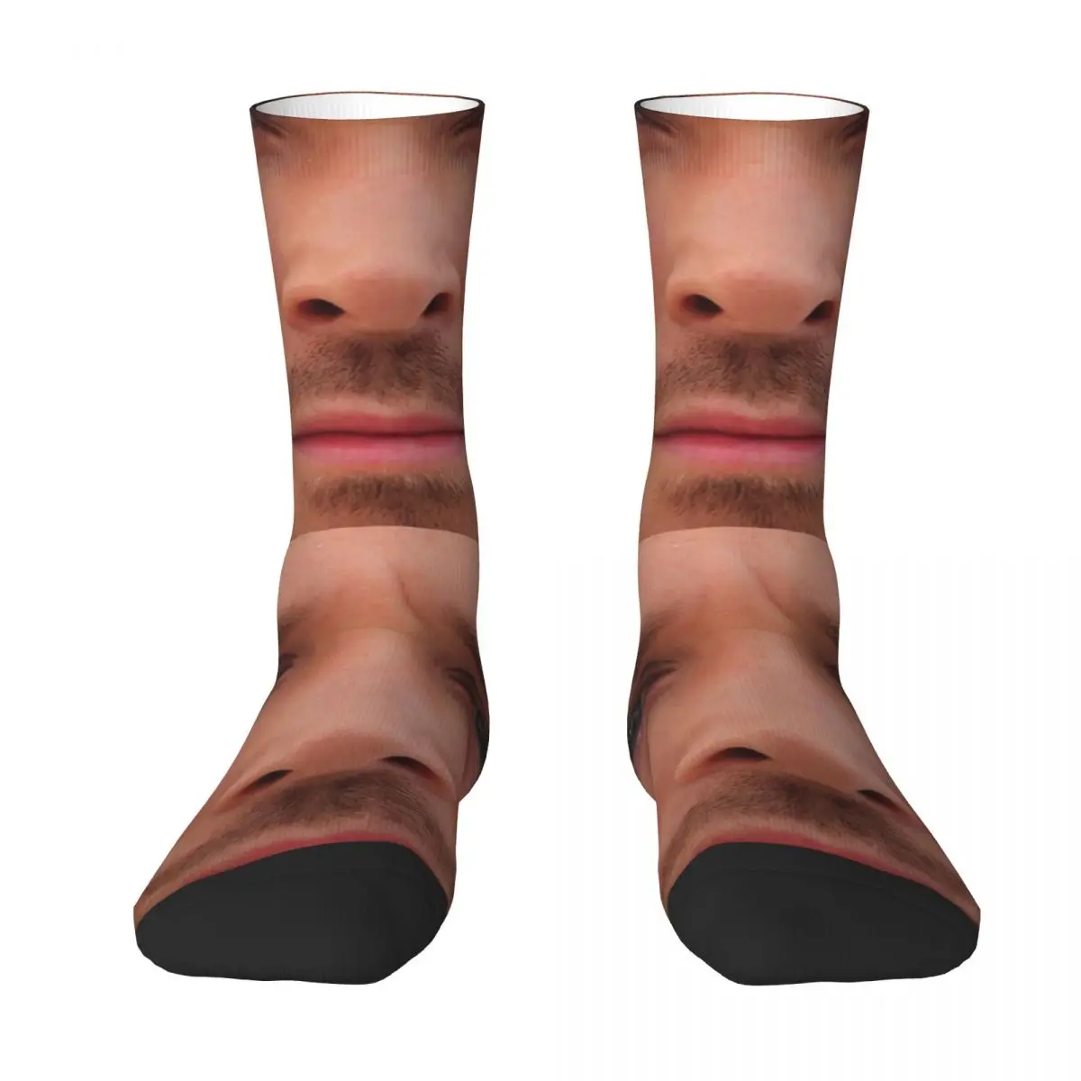 Ryan Gosling Stockings Face Meme Graphic Trendy Socks Autumn Anti Slip Socks Ladies Skateboard Quality Socks