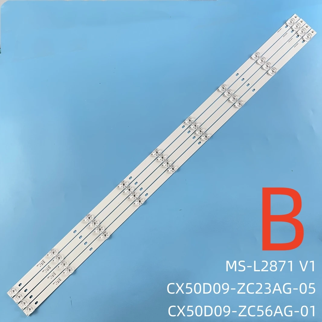 LED Backlight strip bar DEXP U50E7000E DM-LED50UQ31 303CX500062 JL.D50091330-006DS-M 006AS CX50D09-ZC56AG-01 04 ZC23AG-05