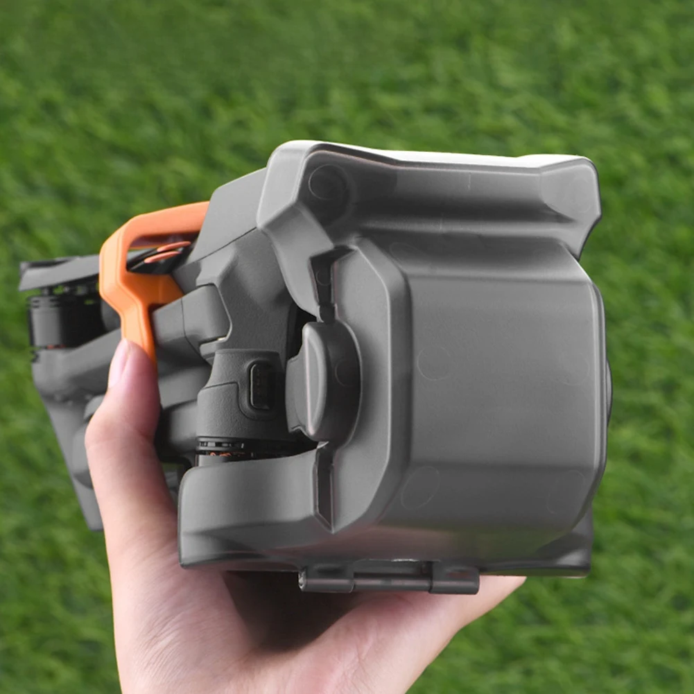 New Lens Protective Cover Silicone Gimbal Protective Case Propeller Chassis Protective Cover for 3 Pro Grey