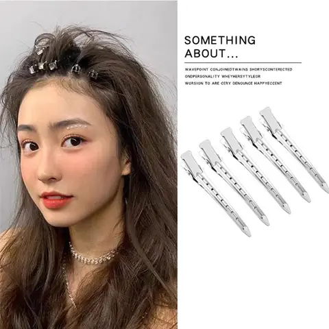 여성용 긴 머리 클립 소녀 푹신한 머리 메이크업 앞머리 헤어 고정 도구 헤어핀 바레트 패션 헤어 액세서리