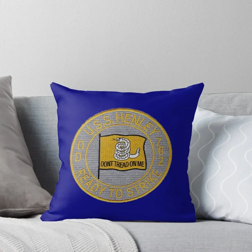 

USS HENLEY (DD-762) SHIP'S STORE Throw Pillow pillow pillowcase Throw Pillow Decorative Sofa Cushions