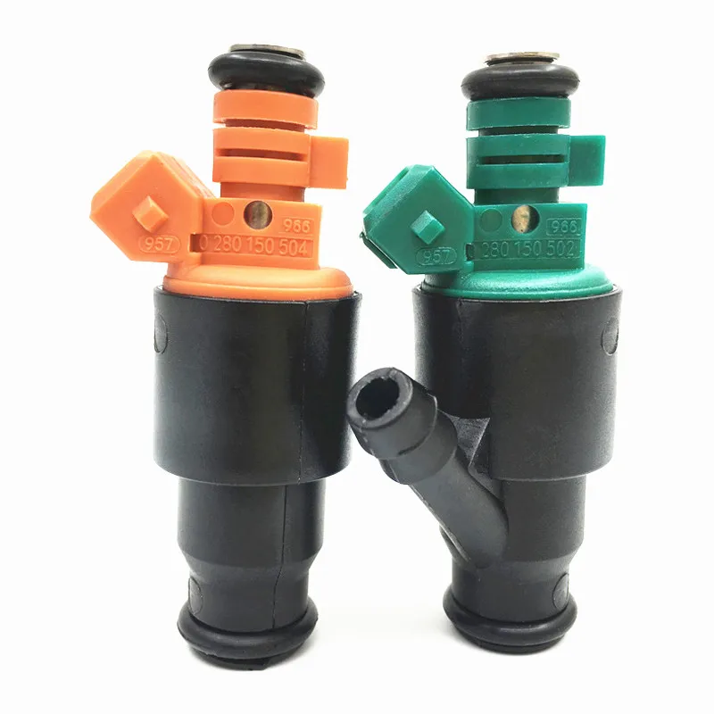 

4pcs Fuel Injectors Auto Fuel Spray Nozzles 0280150504+0280150502 0280 150 504 0280 150 502 Suitable for Kia Sportage Retona