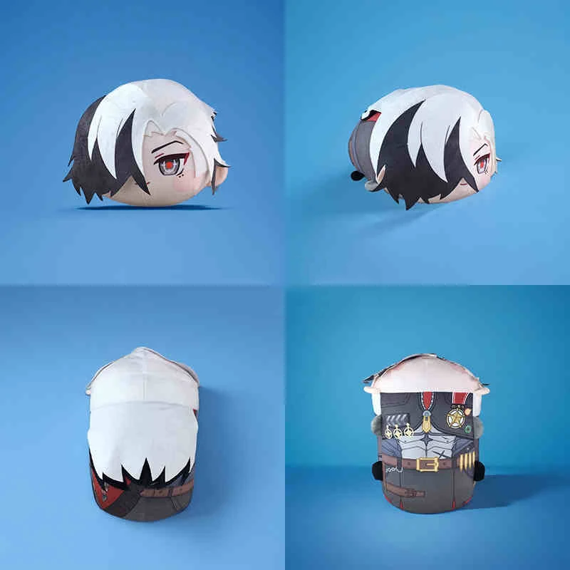 Anime Game Honkai: Star Rail Boothill Cosplay Cartoon Papa Dango Soft Throw Pillow Sofa Back Cushion Gift