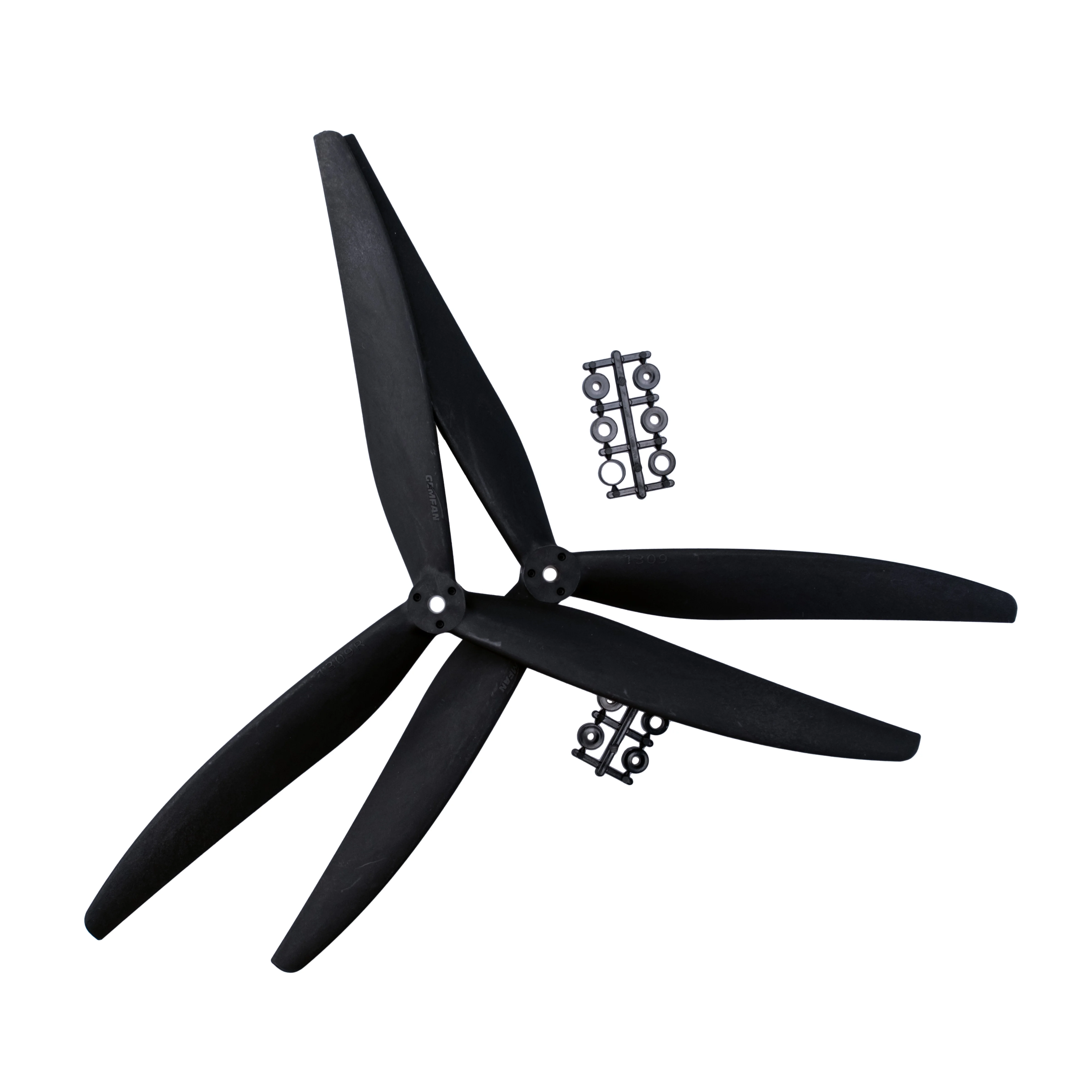 4PCS / 2Pairs Gemfan 1309 13inch 3-Blade Glass Fyber Nylon FPV Propeller fixed-pitch For 13inch FPV Racing Drone 3220 4115 Motor