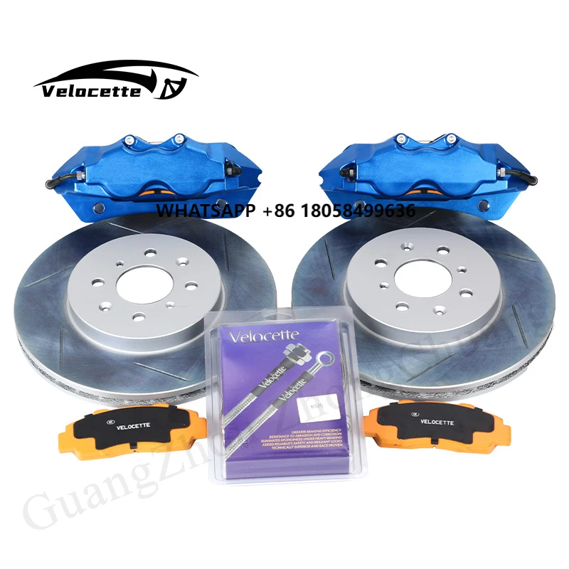

Car Brake Caliper Kit Spoon Caliper 4 Piston 285mm 282mm Disc Refit Big Brake Kit for Ek3 Ek5 Fd Accord subaru